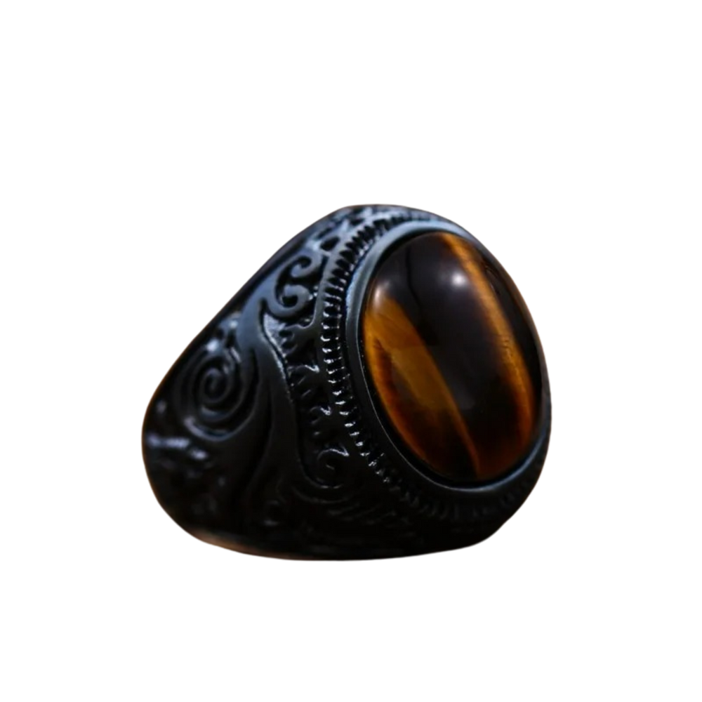 (f) Bague Louga Brown