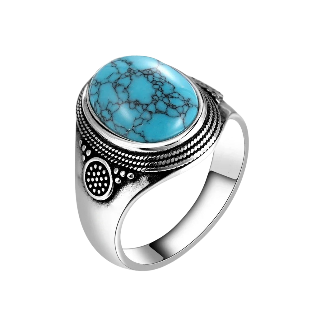 (f) Bague Podor Light Blue