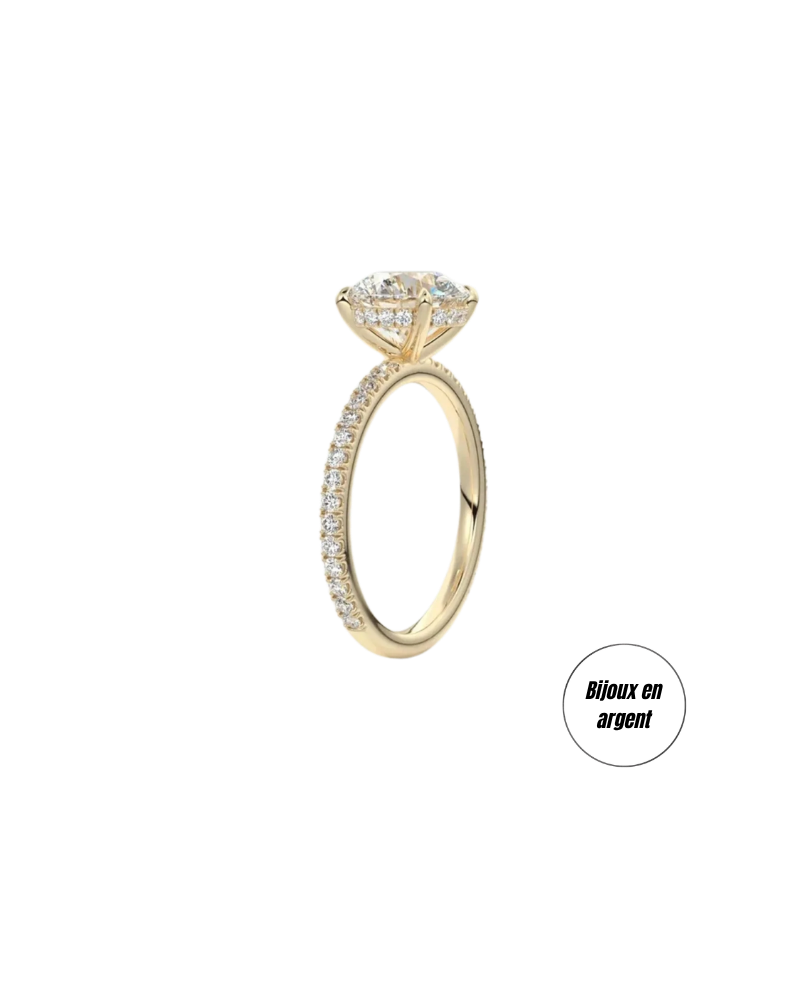 (f) Bague Mirae (SS925)