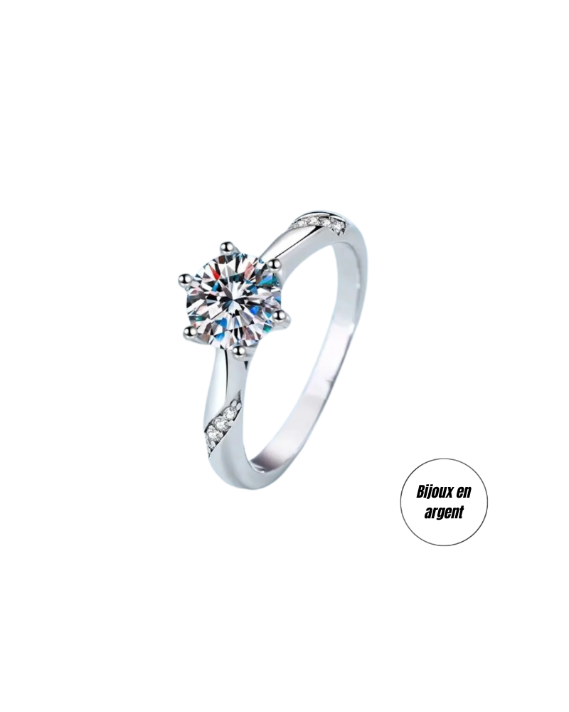 (f) Bague Zaya (SS925)