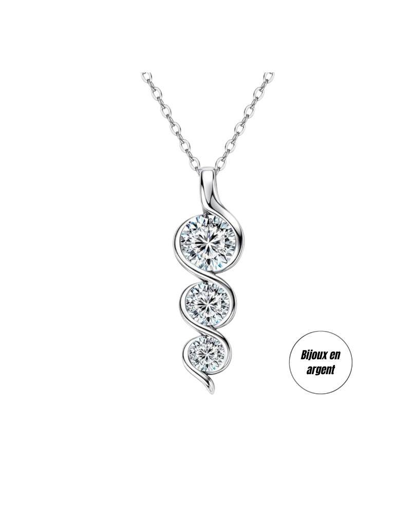 (b) Collier Tinos (SS925)