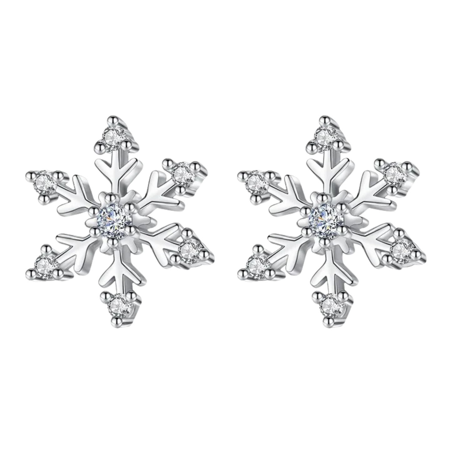 (b) Boucle d'oreille Neige
