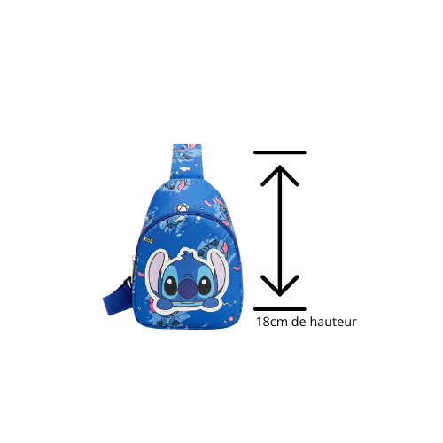 Mini Sac Stitch Bleu (18cm)