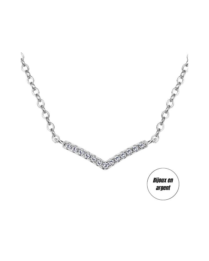 (b) Collier Lumina Silver