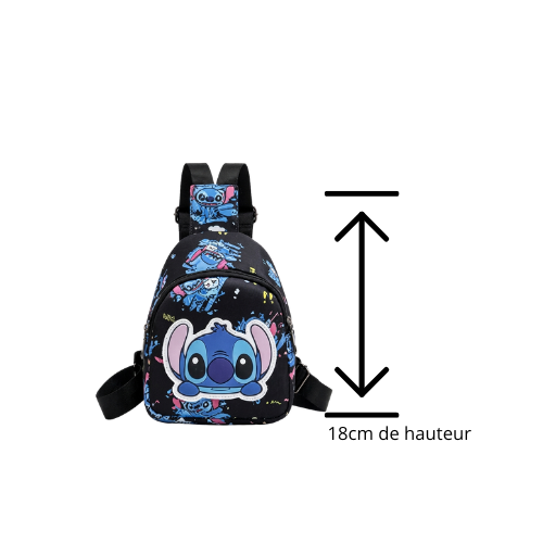 Mini Sac Stitch Noir (18cm)