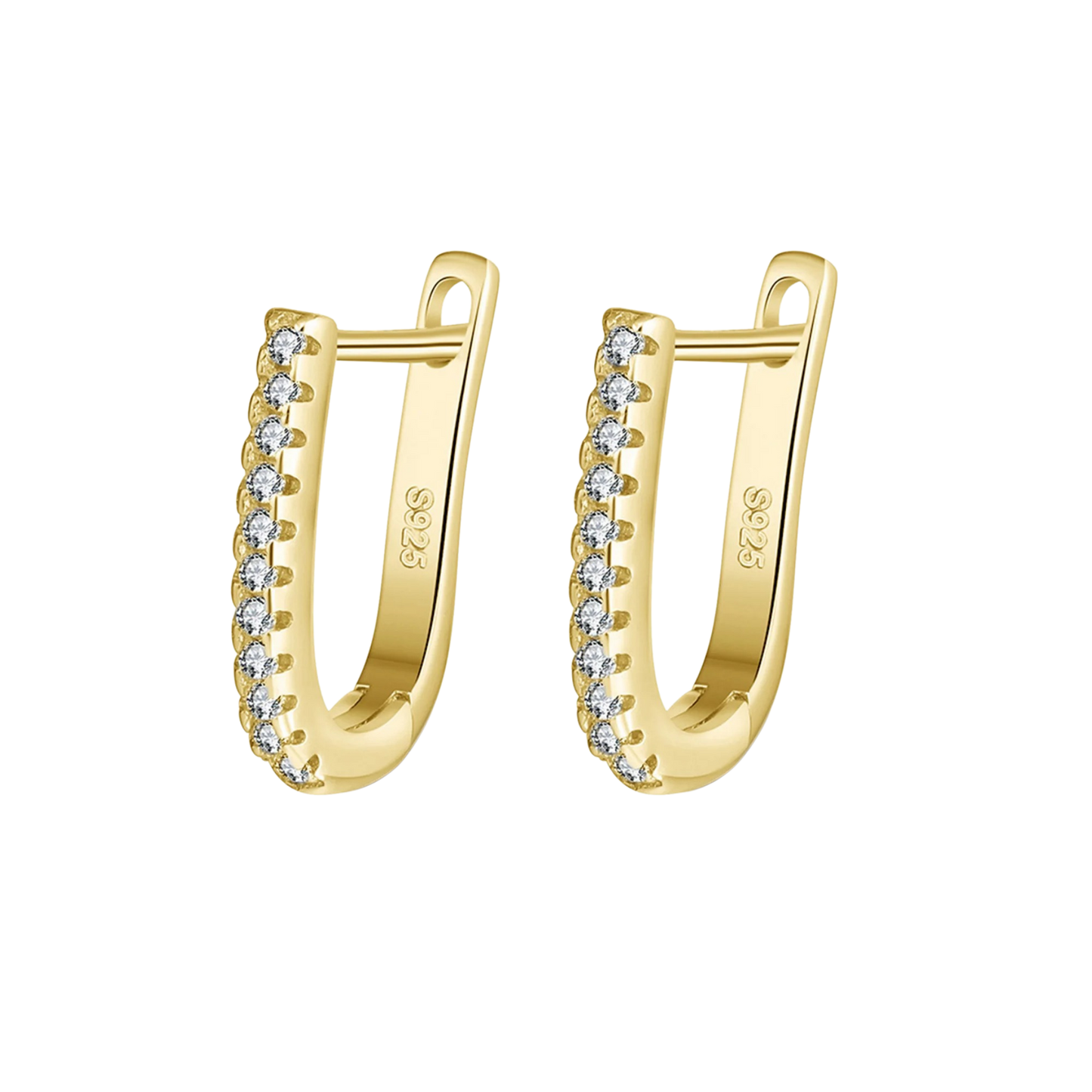 (b) Boucle d'oreille Venera Gold