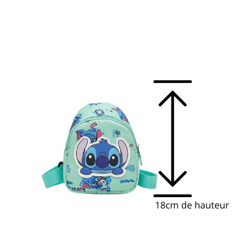 Mini Sac Stitch Vert (18cm)