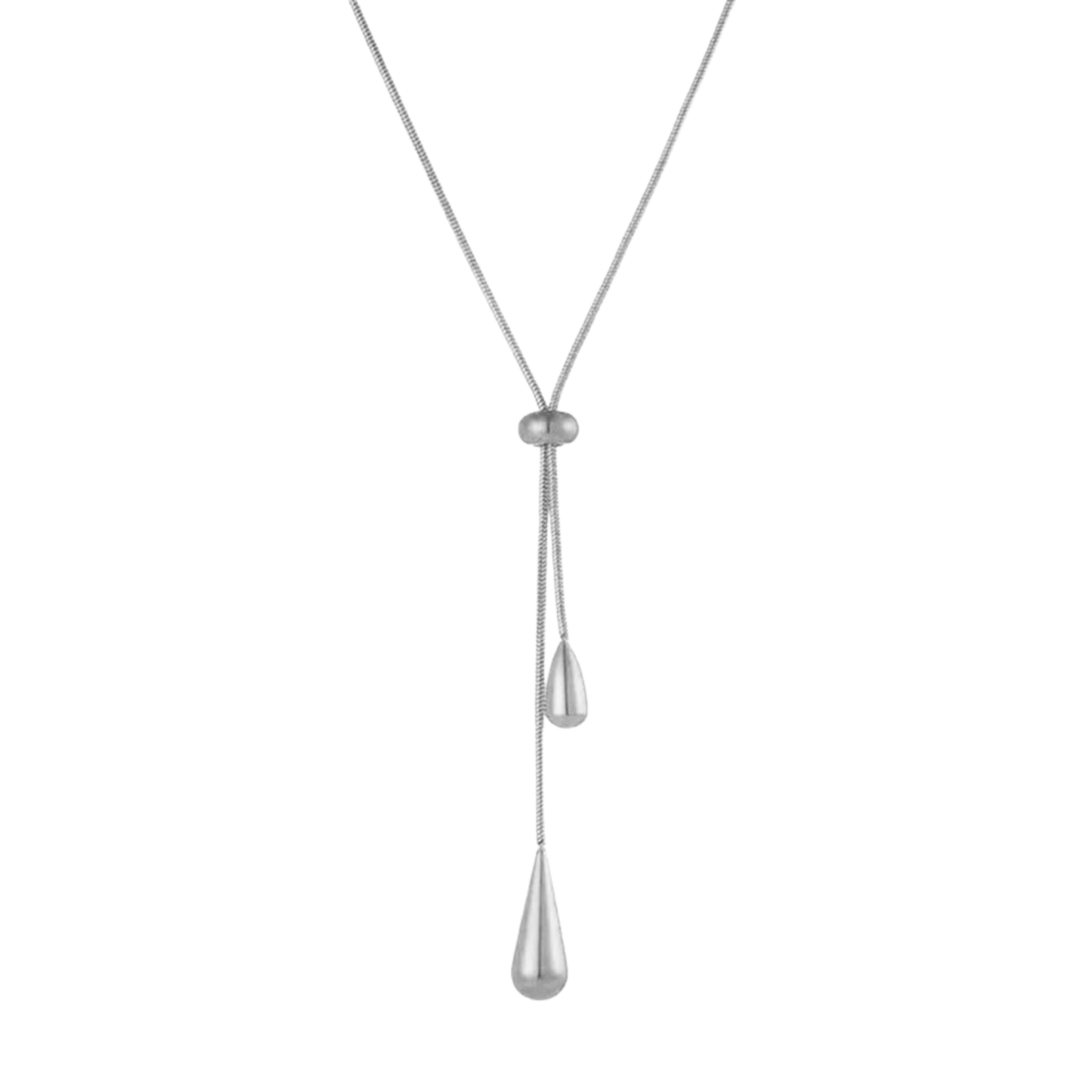 (b) Collier Liane Silver
