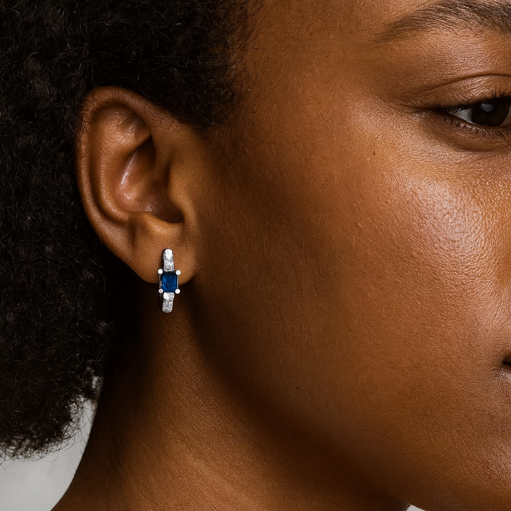 (b) Boucle d'oreille Imani