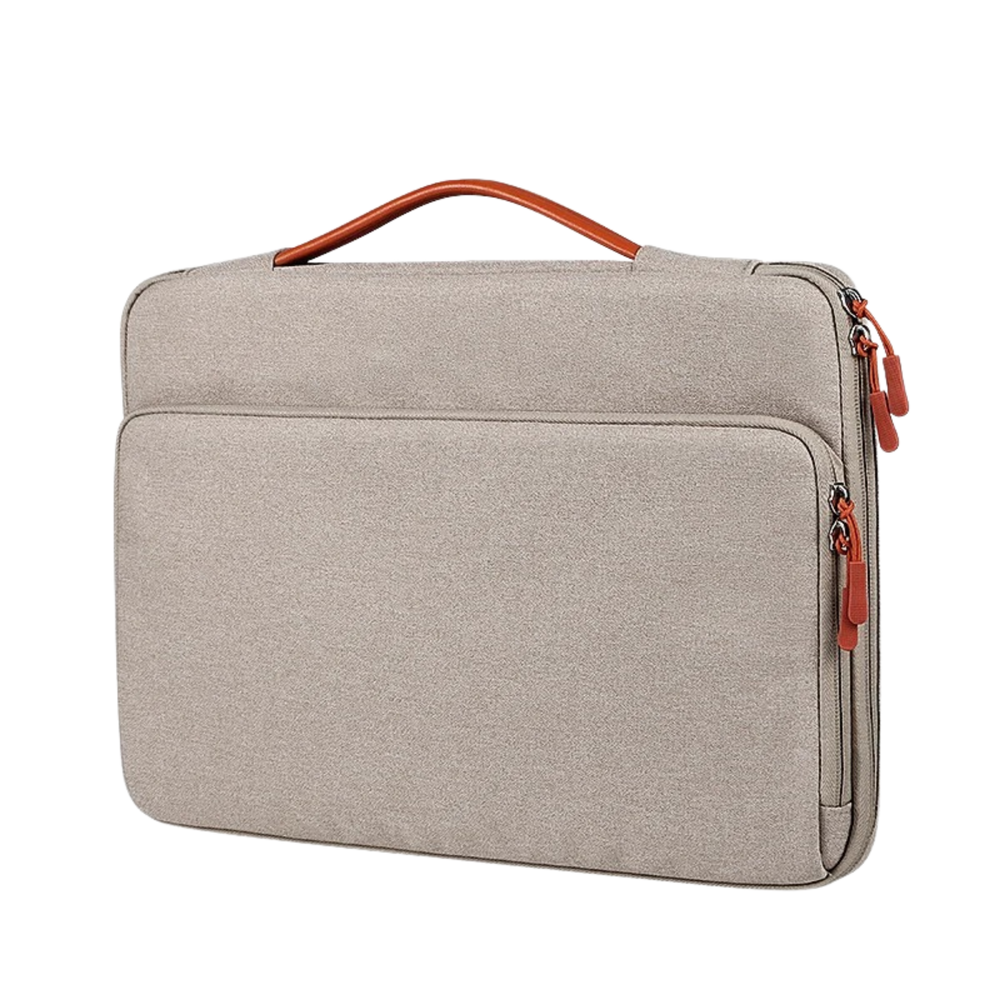 (d) Housse Ordinateur Beige