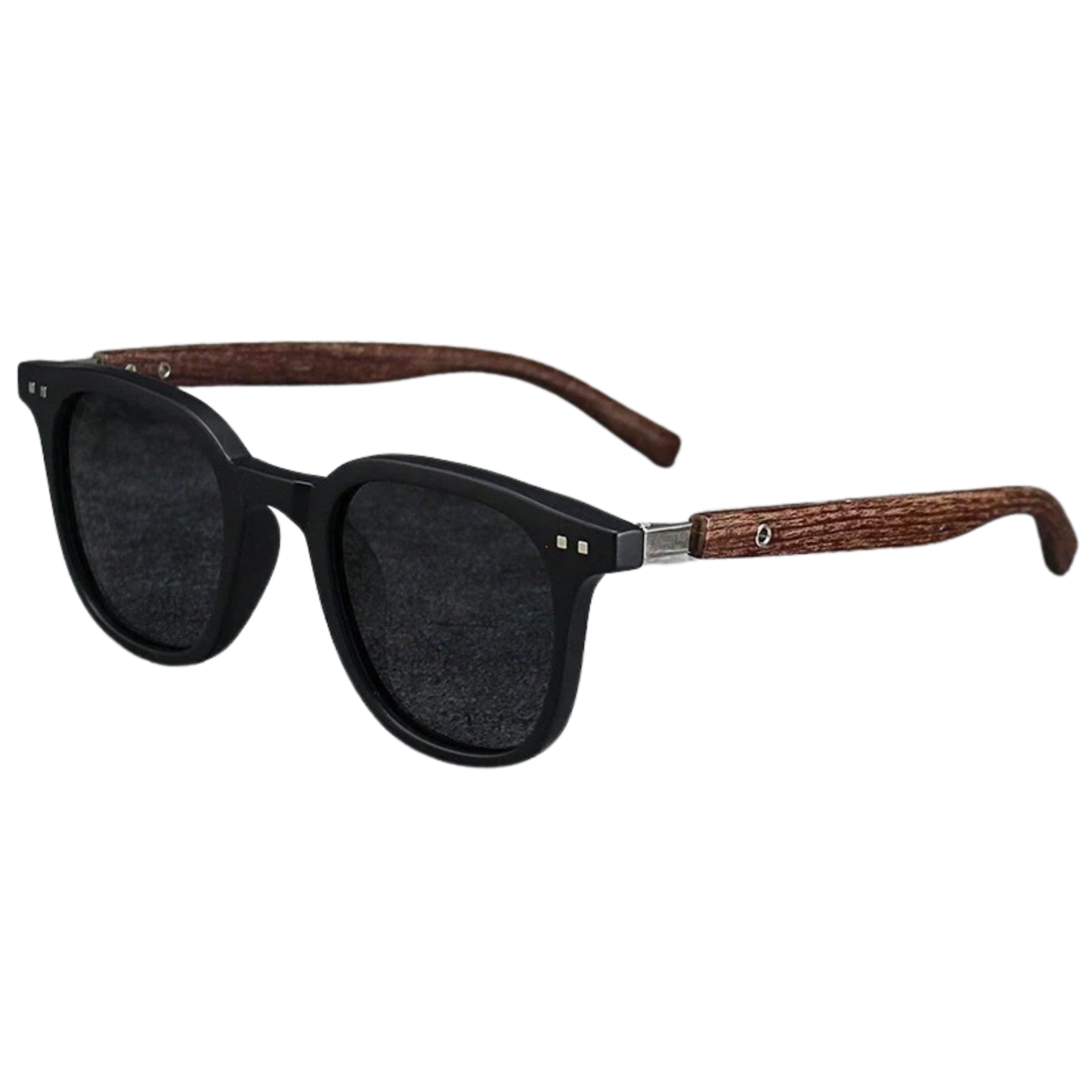 (L) Lume Sunglasses All black Silver