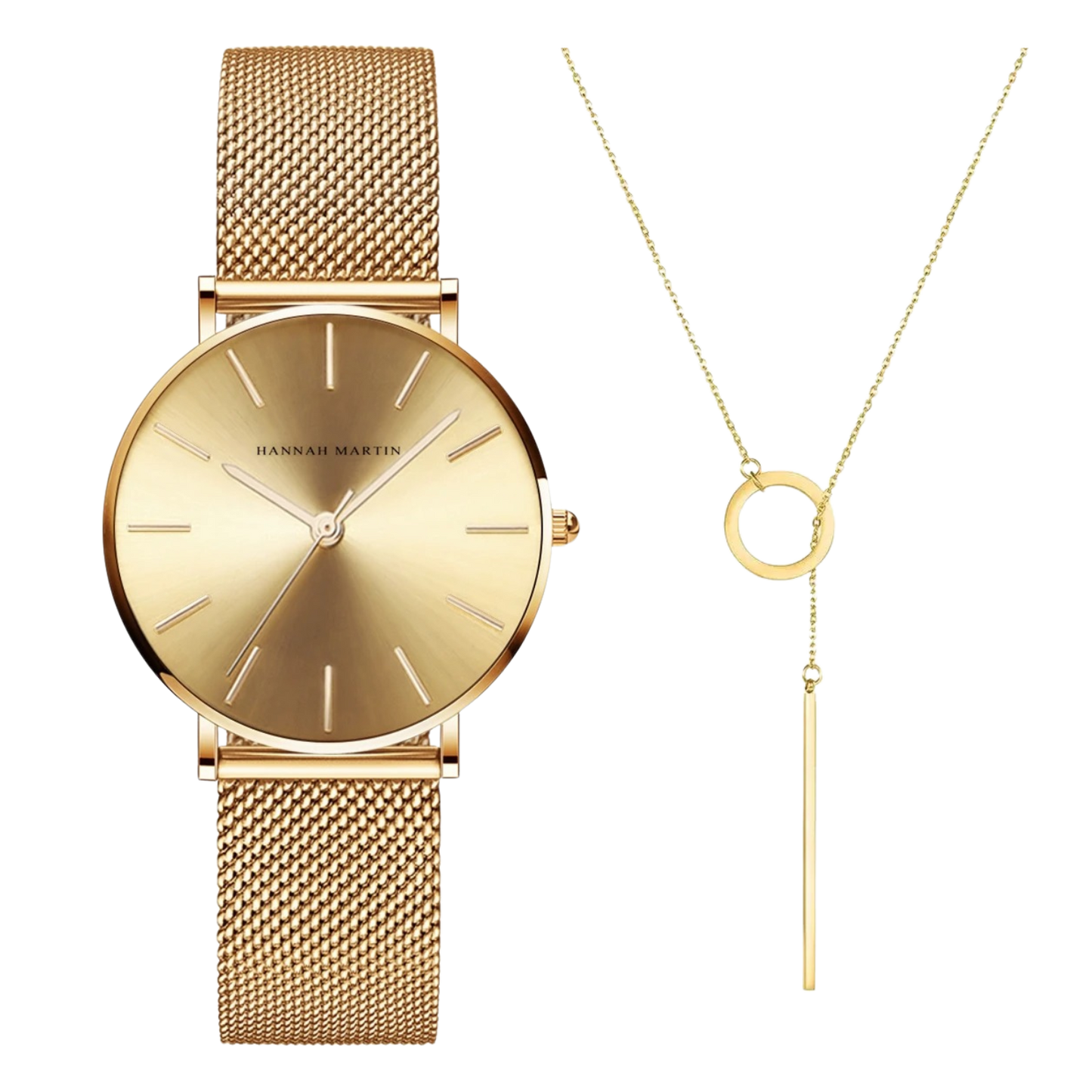 Colombe + Collier Sanna Gold