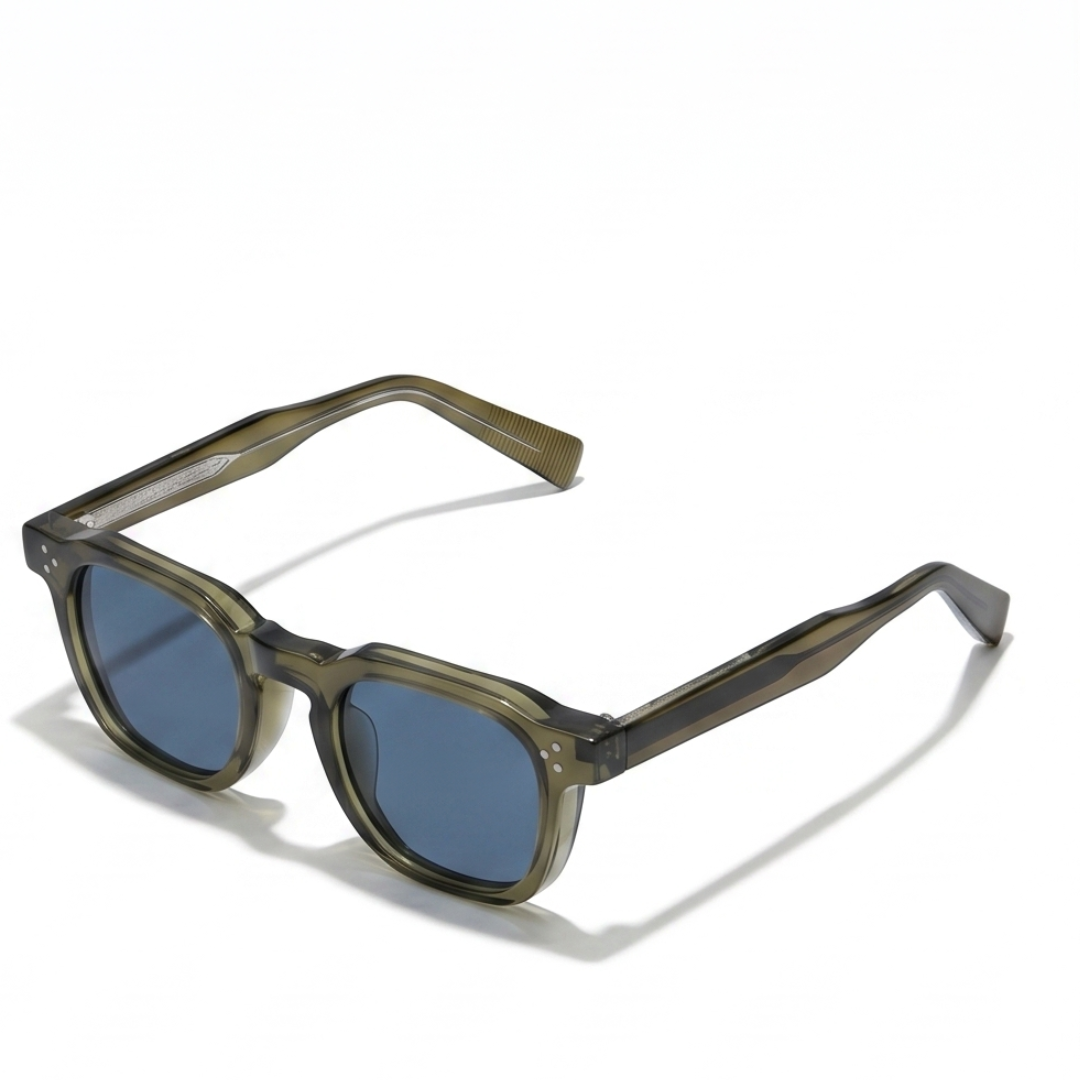 (L) Aris Sunglasses Green Blue