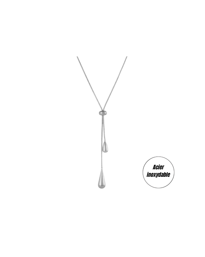 (b) Collier Liane Silver