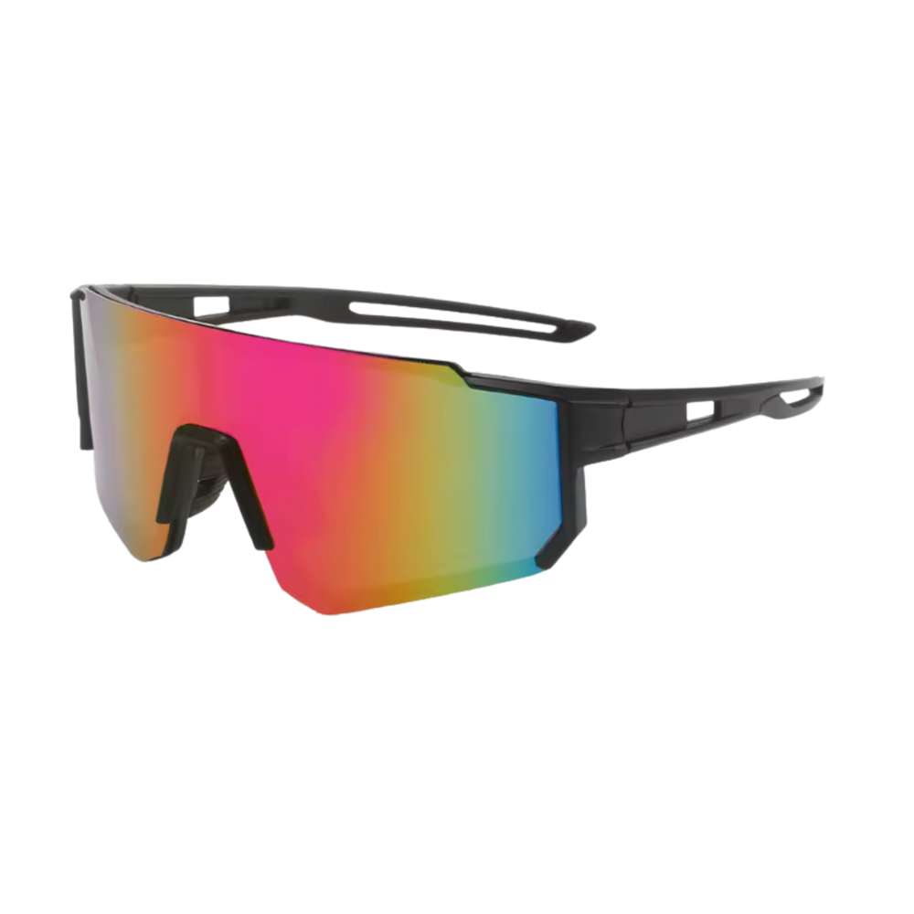 (L) Raindow Black Pink Sunglasses