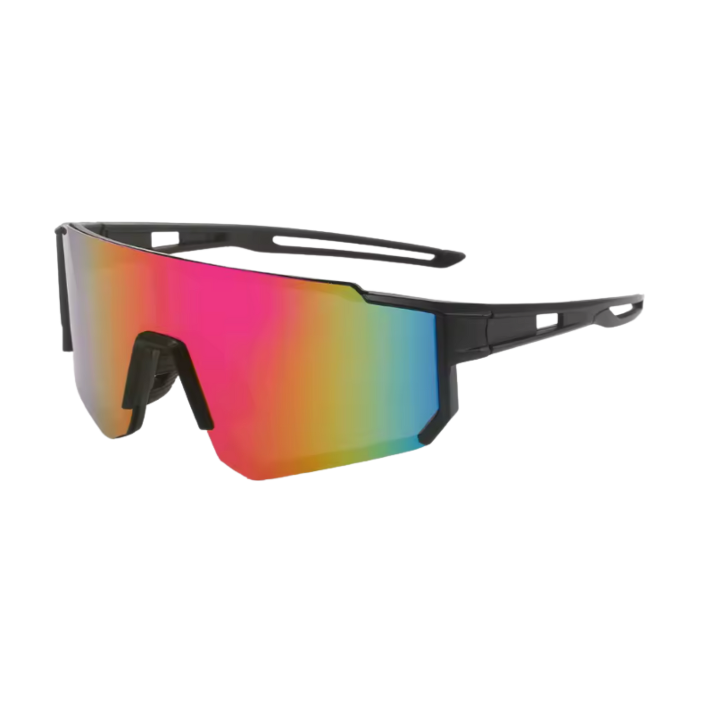 (L) Raindow Black Pink Sunglasses