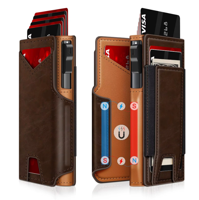 Portefeuille Vintage Brown