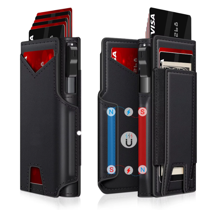 Portefeuille Vintage Black